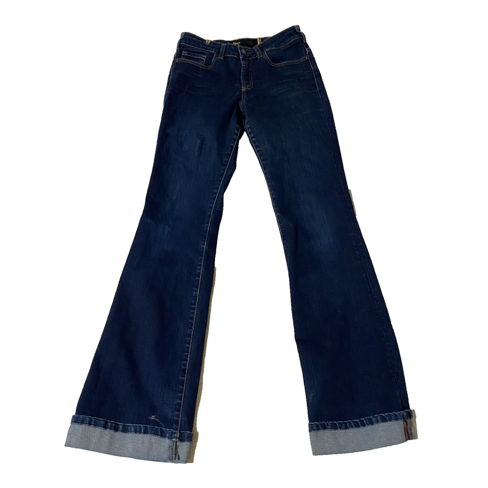 Notify Iris Womens Jeans Size 28 x 33 Dark Denim Bootcut Festival Made in Italy